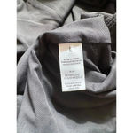 Qinsen | Women’s Long Sleeve Square Neck Crop Top | NWT | Large Black Photo 2