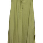COS  Popover Flowy Collared Sleeveless Shirt Dress in Light Green - Size US 4 Photo 0