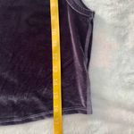 Beyond Yoga  women's XS purple velour crop top workout athletic velvet midnight Photo 4