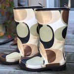 Coach Paisley Scarf Print Rainboots Photo 0