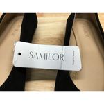 Samilor Women's 9 Black Suede Slip Photo 5