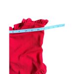 SheIn  Women's Red Ruffled Tube Top Photo 2