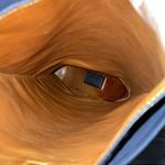 LANVIN Suede Leather Heeled Boots Sz 38.5 / 7.5 Blue Knee High Pump Photo 8