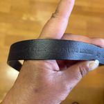 Coldwater Creek  Black Leather Turquoise Coastal Cowgirl Boho Chic Skinny Belt L Photo 3