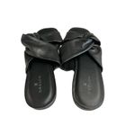 Caslon  CANARI LEATHER SLIDE SANDALS BLACK SIZE 8.5 New Photo 3