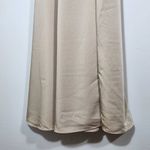 Allure Champagne Sleeveless Formal Mermaid Dress Size 6 Champagne Prom Dress Gold Photo 3