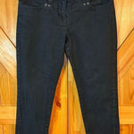 Moschino  Jeans Donna cropped Black Size 8 Ankle Zippers (4883) Photo 0