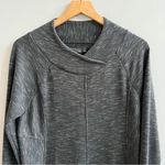 prAna  Women's Sindri Dress Long Sleeve Zippered Pockets, Dark Gray Size Medium Photo 6