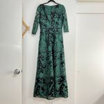 JS Collections  Embroidered Lace 3/4 Sleeves Gown Photo 5