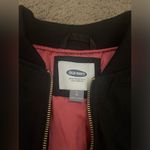 Old Navy Black Bomber Zip Up Padded Jacket Photo 3