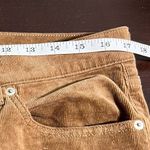 Banana Republic  Petite Corduroy Pants High-Rise Pumpkin Spice 32/14 Photo 11