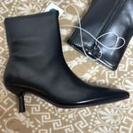 A New Day Black Ankle Boots with Sleek Design Photo 1