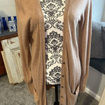Mossimo Supply Co Mossimo size medium tan cardigan sweater Photo 0