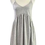 SheIn silver grey tee-shirt fabric baby doll tank top, size S Photo 0