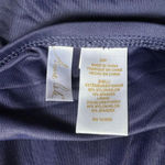 Anne cole  Navy Ruched Skirted One Piece Bathing Swim Suit Skirt Navy 24W Plus Photo 7