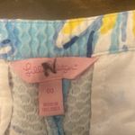 Lilly Pulitzer  00 Adie Breakwater Blue Daisy Floral Dance All Over Shorts Photo 2