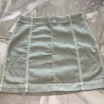 Wild Fable Sage Denim Mini Skirt Photo 0