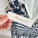 Shoshanna NWT  Kassia Mini Dress Navy Ivory Lace Size 10 Photo 12
