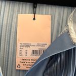 ZARA Blue and Cream Pleated Shirt Photo 2