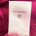 Coldwater Creek  Snap Front Jacket Pink Size 12 Collard Short 3/4 Sleeve Cotton Photo 8