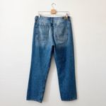 American Eagle  90’s Boyfriend high waisted Distressed Straight Leg Jeans Size 10 Photo 5