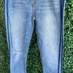 Pistola NWOT - Audrey Cropped Women’s Jeans | Raw Hem | Distressed | Side Stripe Photo 3