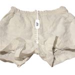 Aerie White Boho Eyelet High Rise Shorts Sz S Photo 8