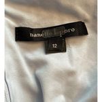 Nanette Lepore Abstract Dress in Blue 12 Womens Sheath Midi Photo 6