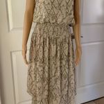 Ramy Brook Reina Snake Print Midi Dress Photo 3