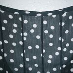 Sandra Darren 16 Black White Dot Dress Plus Photo 2