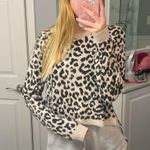 Yes Lola  Leopard Print Sweater Photo 3