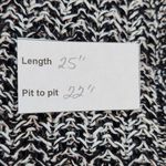 J. Jill Black and White Cardigan Sweater Size Large J. Jill Two Photo 9