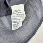 American Eagle  Outfitters Navy Blue Ruffle Spaghetti Strap Chiffon Dress M Photo 5