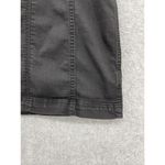 Free People Women's Denim Skirt Solid Black A Line Paneled Size 2 Photo 1