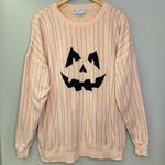 Wildfox  Jack O Lantern Pumpkin Striped Road Trip Sweatshirt Photo 1
