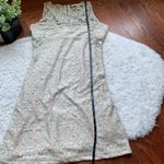 American Rag Champagne gold lace fitted Bodycon dress SZ small Photo 4