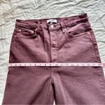 RE/DONE 70’s Ultra High Rise Stove Pipe Jeans - Washed Plum NEW 29 Photo 10