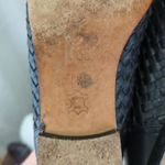 J.McLaughlin Dillon Woven Loafers Black Leather Gold Bit Slip On Shoes Women's Size 8 Photo 7