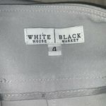 White House | Black Market Womens Dress Pants Size 4 Light Gray Stretch Career Photo 4