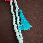 Hand Crafted Beaded Tassel Necklace NOWT Photo 1