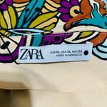 ZARA  Multicolored V-Neck Tunic Short Sleeves Midi Summer Beach Dress Size XL Photo 12