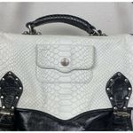 Rebecca Minkoff NWOT  Genuine Leather Snakeskin Top Handle Crossbody Flap Bag Photo 1