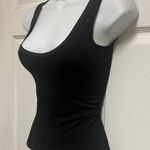 Marilyn Monroe Black U Neck Stretch Shaper Tank Photo 2