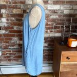 Calvin Klein Jeans Calvin Klein Vintage Light Blue Sleeveless Soft Jean Dress Casual Size L Photo 2