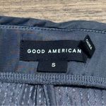 Good American Small Gunmetal Sequin Wide Leg Pull On Pants Party Glam Concert Photo 3