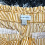 Liz Claiborne Yellow Striped Women's Paper Bag Shorts, Sz 12 Photo 1