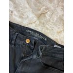 American Eagle Black Wash Super Stretch High Waisted Skinny Jeans Photo 2
