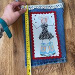 Handmade Western Cowgirl Sm Denim Shoulder Bag GUC OS Photo 7