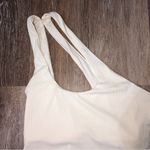 l*space L* Phoebe Classic One Shoulder Rib One Piece Cream 8 NWT Photo 5