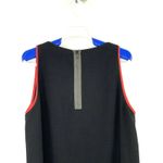 Cefinn Womens Sleeveless Hi Low Top Size US 10 / UK 14 Orange Trim Zip Closure Black Photo 4